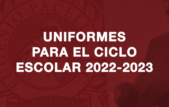 Uniformes para el ciclo 2022-2023